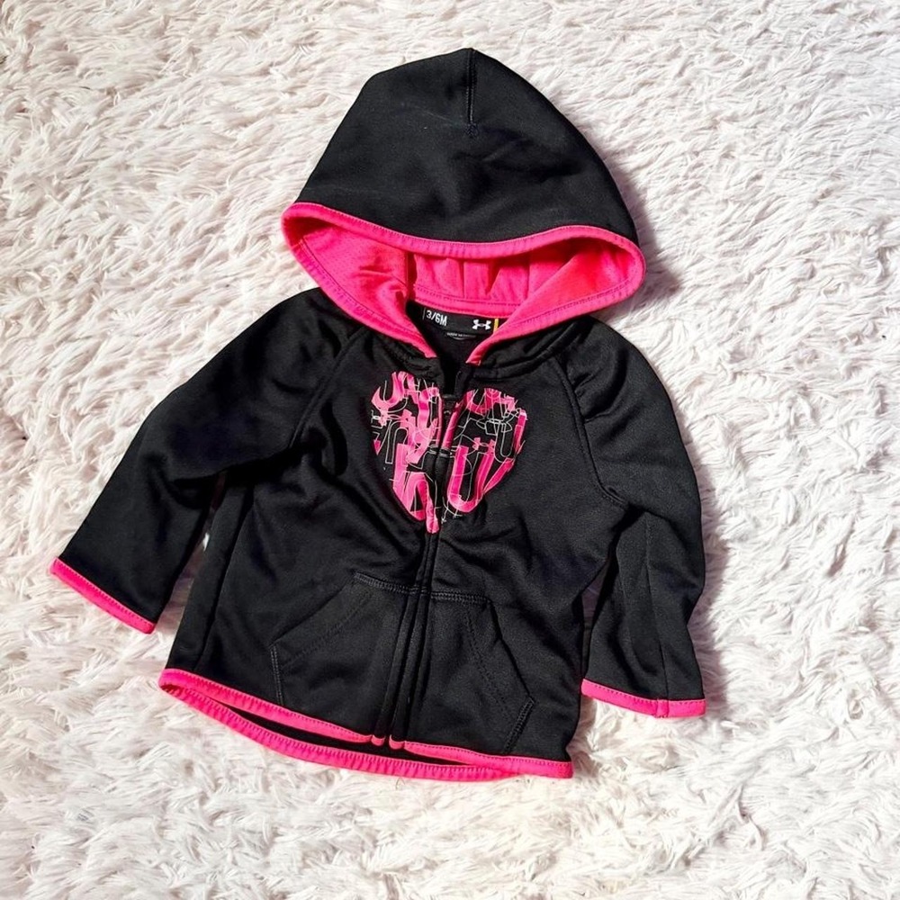 Under Armor Infant Sporty Gift Outdoors Utility Gorpcore Sportswear Zip Up 3-6M